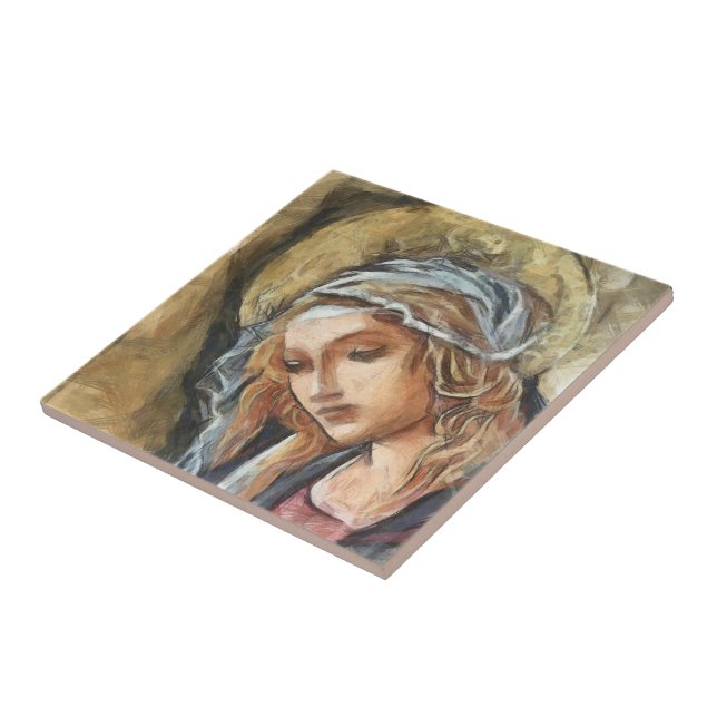 Virgin Mary Tile (Side)