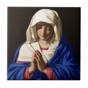 Virgin Mary Tile
