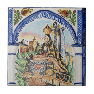 Virgin Mary Tile