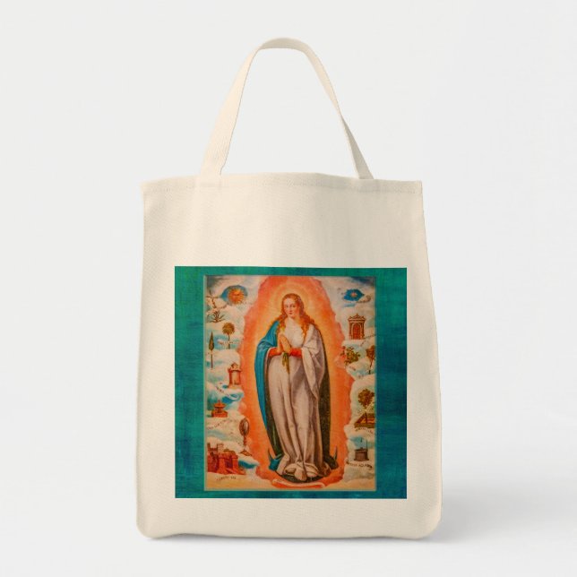 Virgin Mary Vintage tote bag (Front)