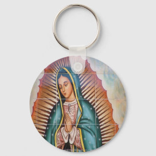 Virgin Mary / Virgen de Guadalupe Keychain