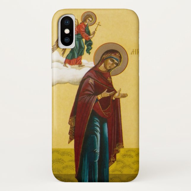 Virgin Mary's Russian icon Case-Mate iPhone Case (Back)