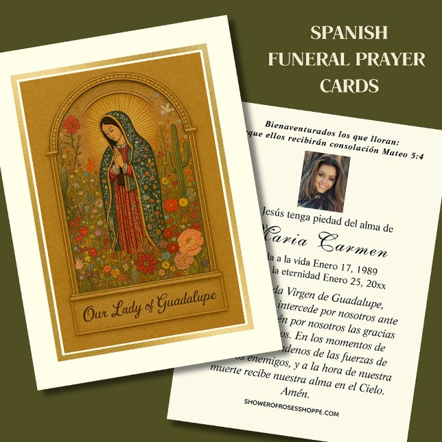 Virgin Mexico Guadalupe Spanish Funeral Prayer (Creator Uploaded)