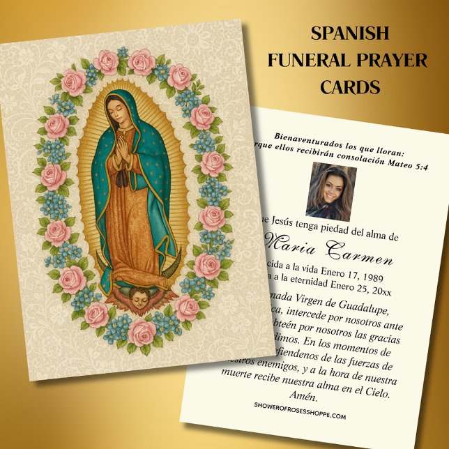 Virgin Mexico Guadalupe Spanish Funeral Prayer (Creator Uploaded)