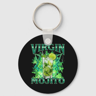 Virgin Mojito Summer Drinks Keychain