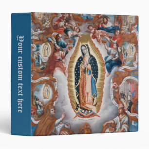 “Virgin of Guadalupe” art binder