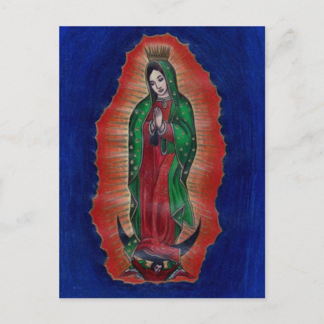 Virgin of Guadalupe Postcard (Front)