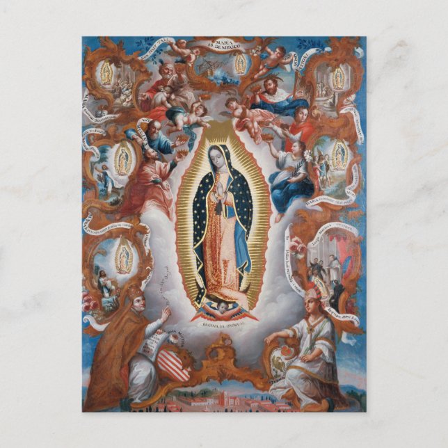 “Virgin of Guadalupe” postcard (Front)