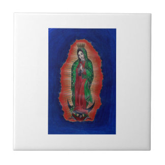 Virgin of Guadalupe Tile