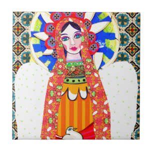 Virgin of Guadalupe Tile