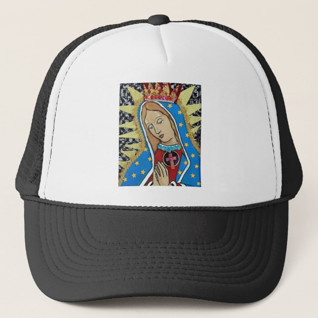 Virgin of Guadalupe Trucker Hat (Front)