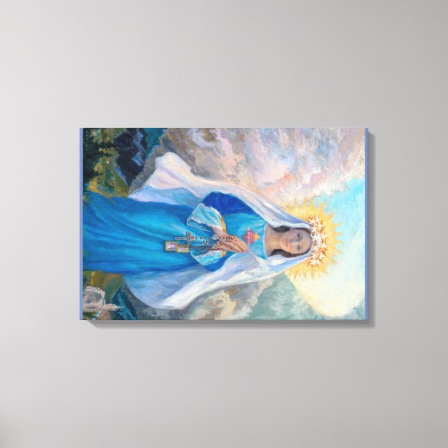 Virgin of Salvation canvas print (Front)