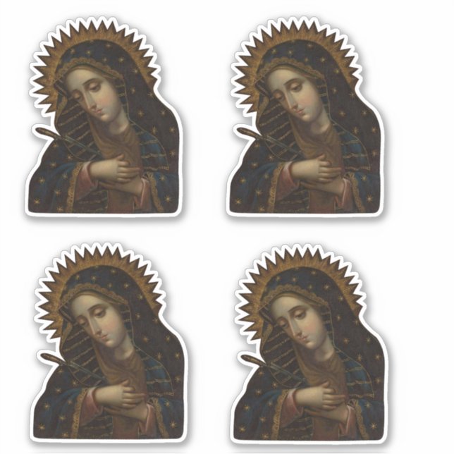 Virgin of Sorrows set sticker (Front)