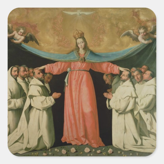 Virgin of the Misericordia Square Sticker (Front)