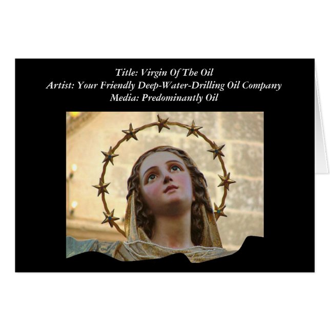 Virgin Of The Oil (Front Horizontal)