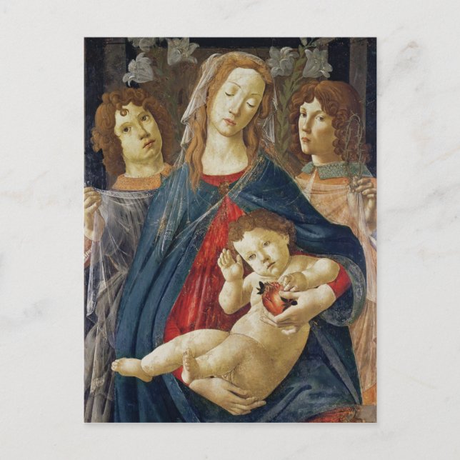 Virgin of the Pomegranate Postcard (Front)