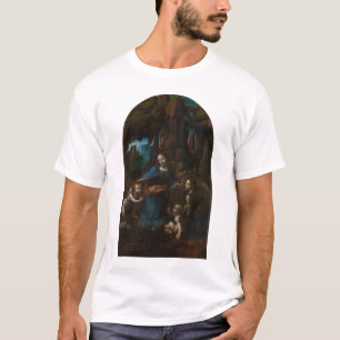 Virgin of the Rocks by Leonardo da Vinci T-Shirt