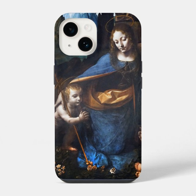Virgin Of The Rocks   iPhone Case (Back)