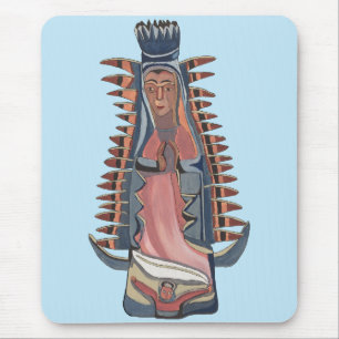 Virgin Virgin Mary Our Lady of Guadalupe painting Mouse Pad