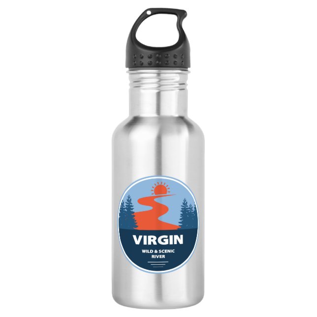 Virgin Wild And Scenic River Utah 532 Ml Water Bottle (Front)