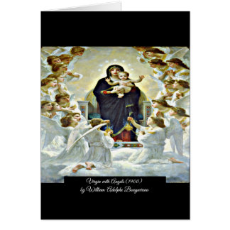 Virgin with Angels Bouguereau 