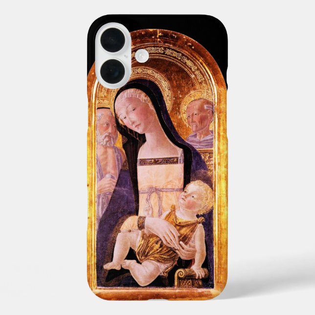 VIRGIN WITH CHILD AND SAINTS Case-Mate iPhone CASE (Back)