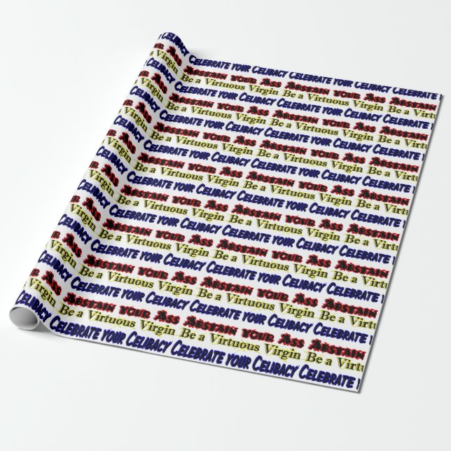 Virgin Wrapping Paper (Unrolled)