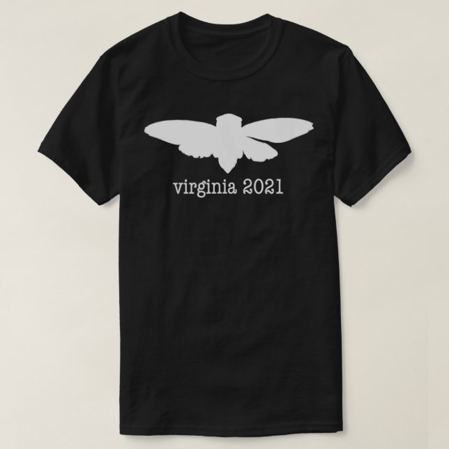 Virginia 2021  Cicada  T-Shirt (Design Front)