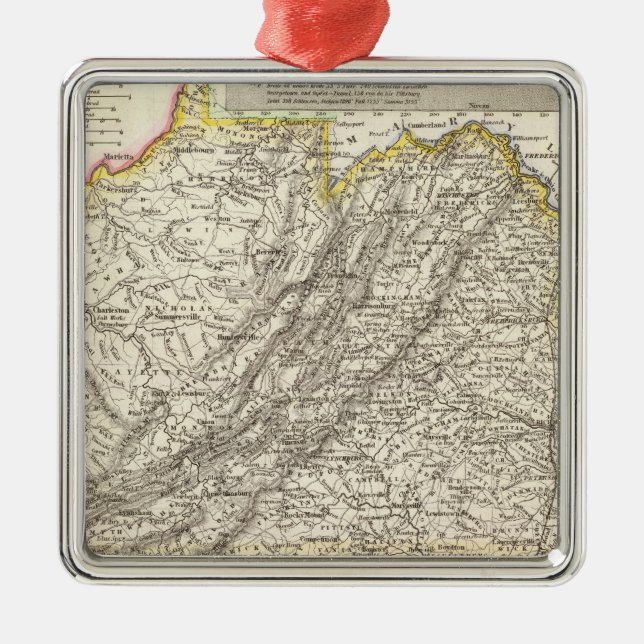 Virginia 6 metal ornament (Front)