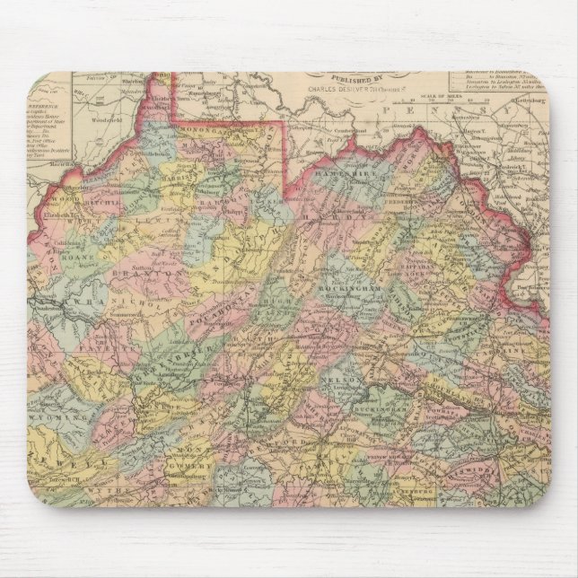 Virginia 8 mouse pad (Front)