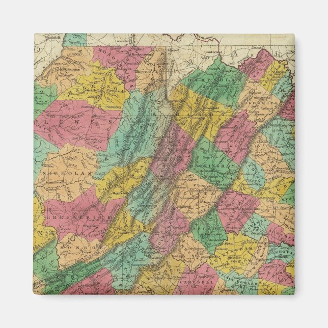 Virginia 9 magnet (Front)