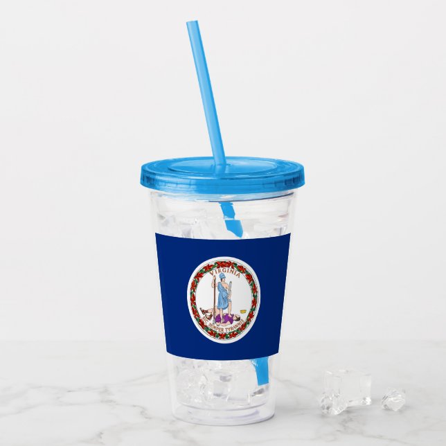 Virginia Acrylic Tumbler (Front Ice)