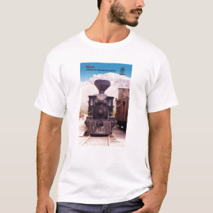 Virginia and Truckee Railroad engine Reno t-shirt