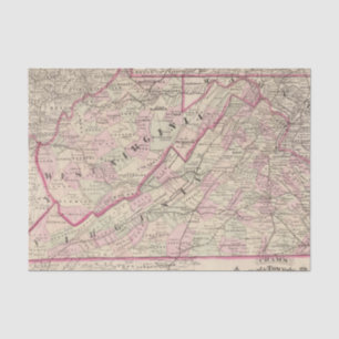 Virginia and West Virginia Tissue Paper
