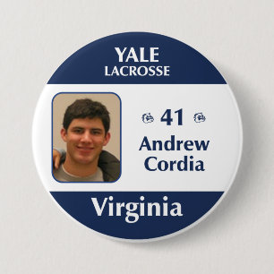 Virginia - Andrew Cordia 3 Inch Round Button