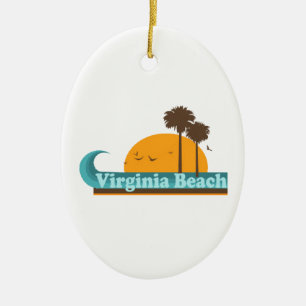 Virginia Beach. Ceramic Ornament