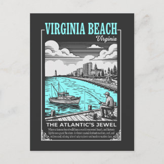 Virginia Beach City Virginia The Atlantic’s Jewel Postcard