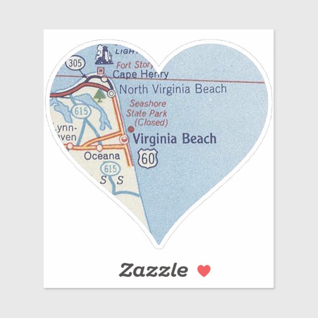 Virginia Beach Classic Map (Sheet)