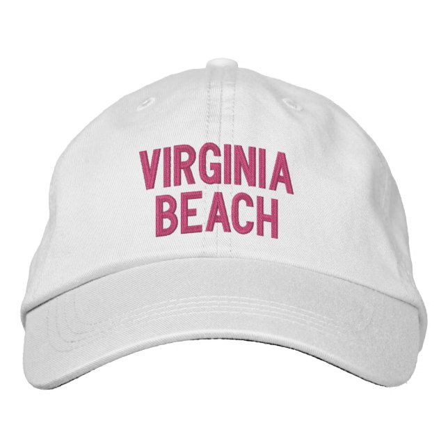 VIRGINIA BEACH EMBROIDERED HAT (Front)
