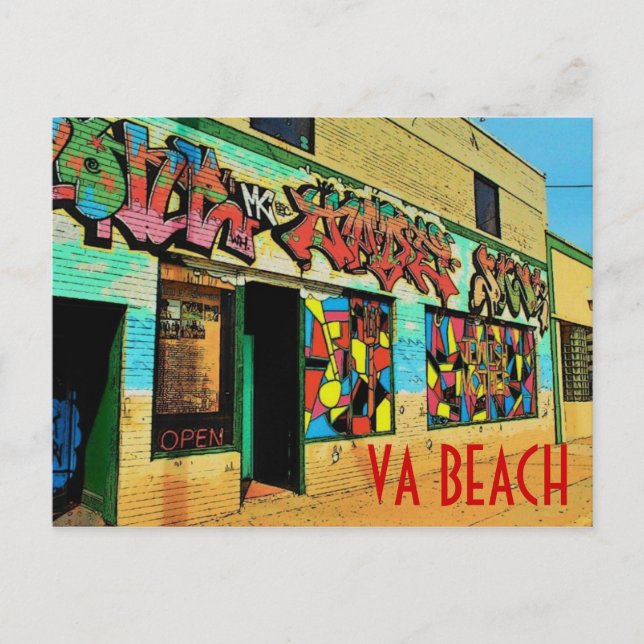 Virginia Beach Postcard (Front)