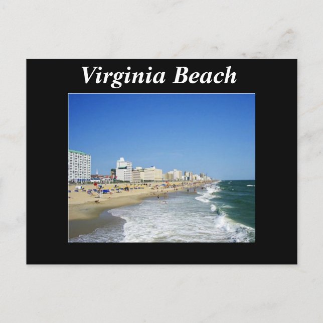 Virginia Beach postcard (Front)