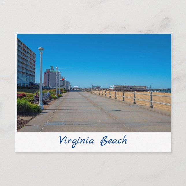 Virginia Beach Postcard (Front)