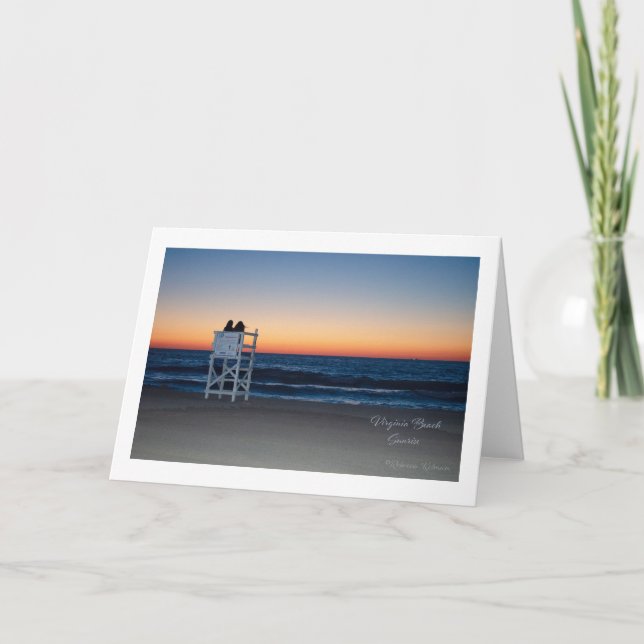 Virginia Beach Sunrise Note Cards (Front)