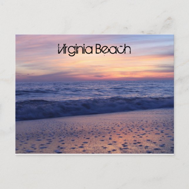 Virginia Beach Sunrise Postcard (Front)