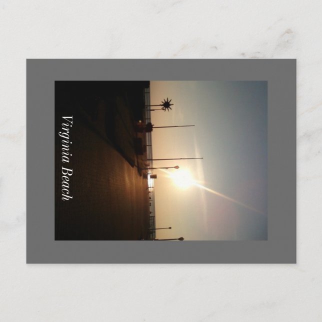 Virginia Beach Sunrise Postcard (Front)