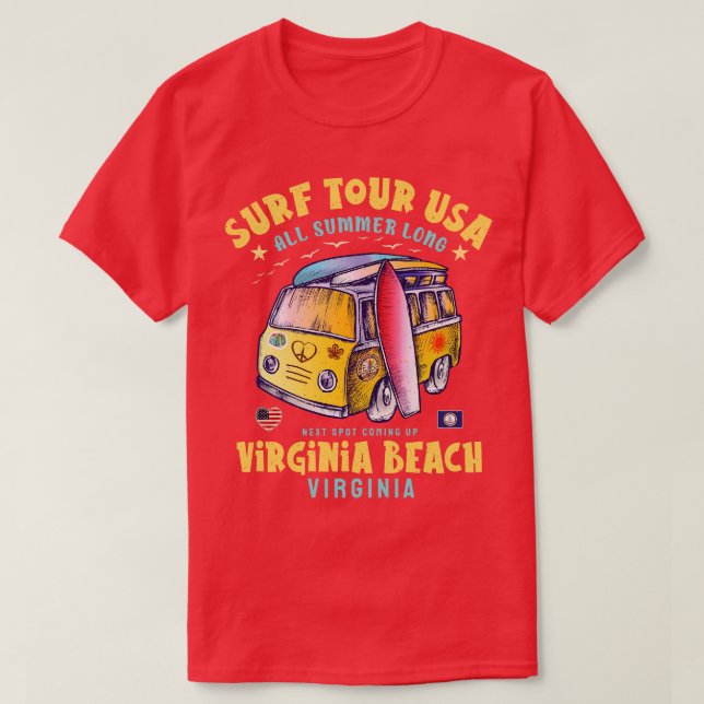 Virginia Beach T-Shirt (Design Front)