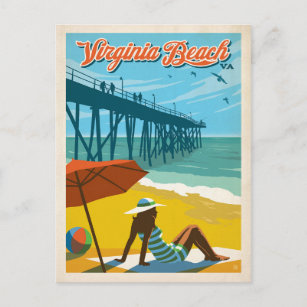 Virginia Beach, VA Postcard