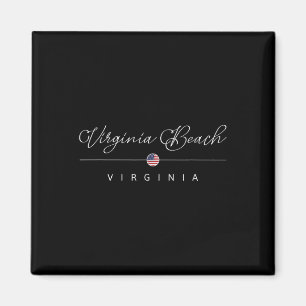 Virginia Beach Virginia Va On Virginia Beach  Magnet