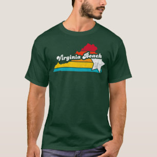 Virginia Beach Virginia Vintage Distressed Souveni T-Shirt