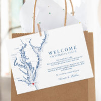 Virginia Beach Wedding Welcome and Itinerary
